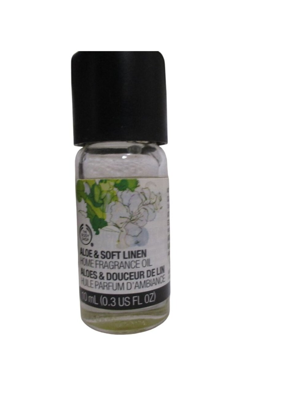 The Body Shop Aloe & Soft Linen Home Fragrance Oil 10 mL Aroma Diffuser RARE
